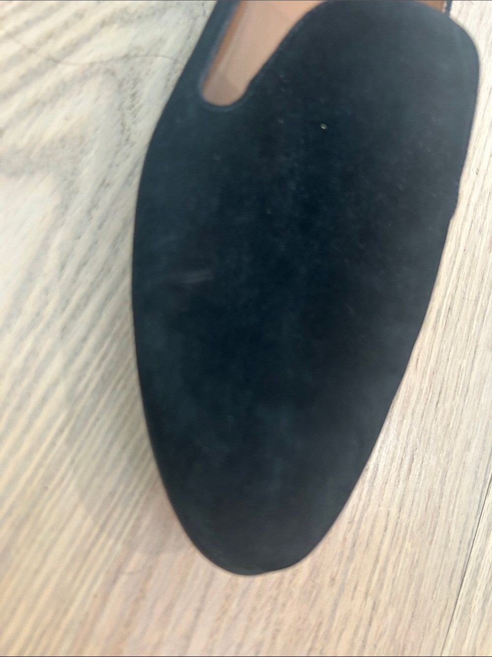 Aquatalia Black Suede Slip-On Loafers - Picture 10 of 13
